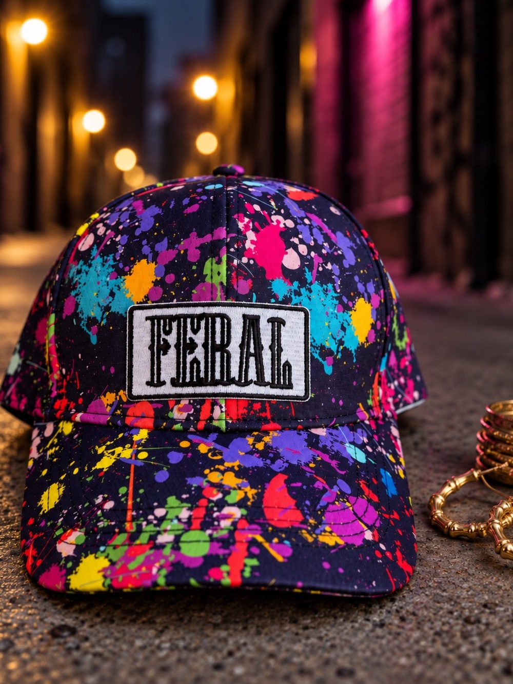 CHPTR II FERAL Paint Splatter Baseball Cap | Limited Edition